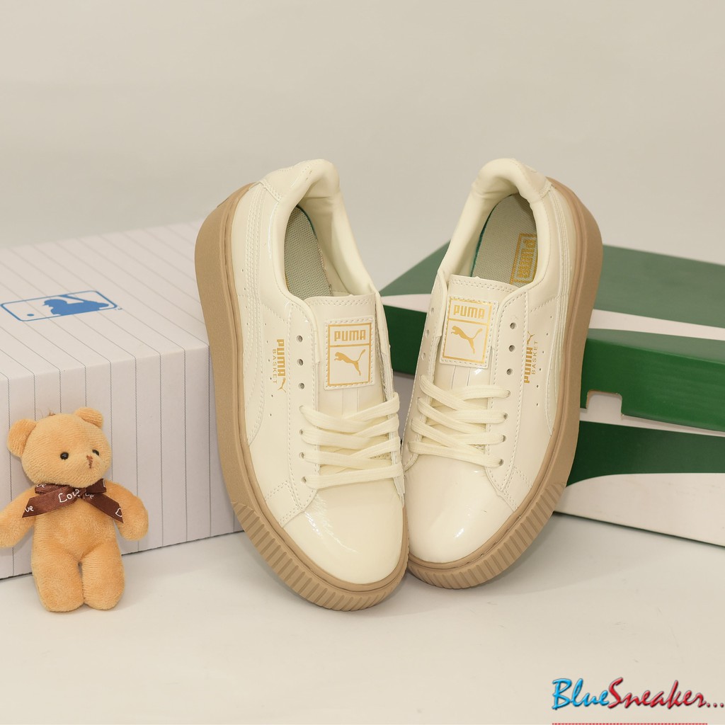 Giày Sneaker Nữ Puma đế nâu