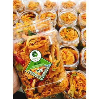 Siêu giảm giá 3 hũ cơm cháy khô gà 300gr chỉ còn 99k - đồ ăn vặt - đồ ăn vặt