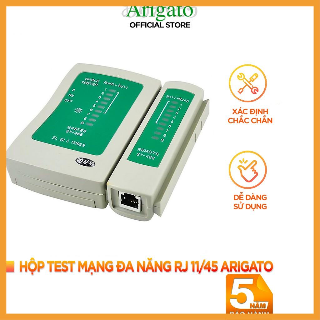 Hộp Test Dây Mạng RJ45 _ RJ11 Đa Năng Dễ Sử Dụng Chính Hãng ARIGATO Đảm Bảo Chất Lượng -Asuna