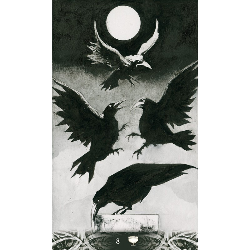 Bộ Bài Murder of Crows Tarot (Mystic House Tarot Shop) - Bài Gốc Authentic Chính Hãng 100%