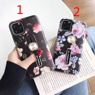 iphone 11 11pro 11promax Hoa hồng Ốp lưng TPU mềm có dây đeo