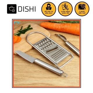 Dụng cụ bào, nạo sợi củ, quả bằng inox đa năng - bàn bào nạo sợi bằng inox