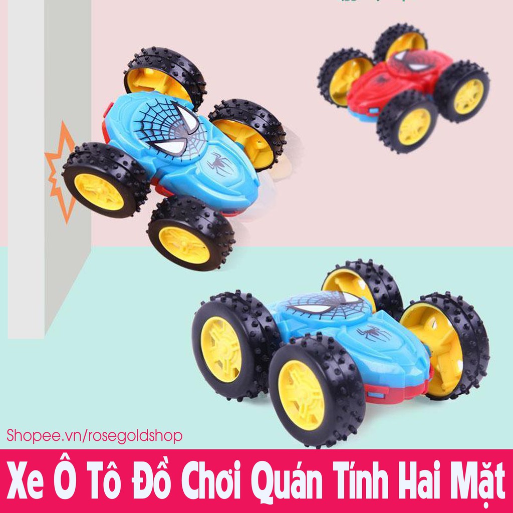 Xe Ô Tô Đồ Chơi Quán Tính Hai Mặt - Xe OTo Chạy Đà Vui Nhộn