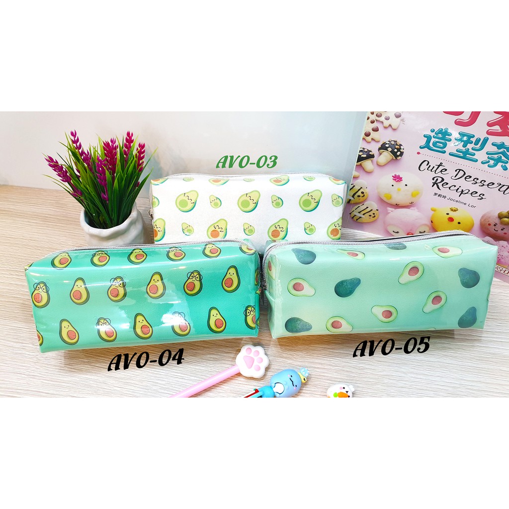 Bóp viết in trái bơ AVOCADO