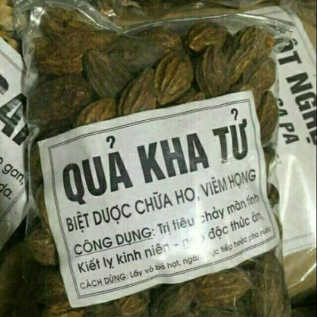 Kha tử - Giúp Sạch Phổi - Trừ Ho - Khản Tiếng 100g