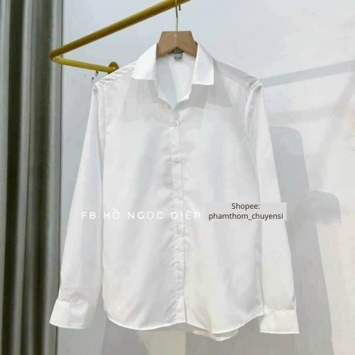 Áo sơ mi basic unisex