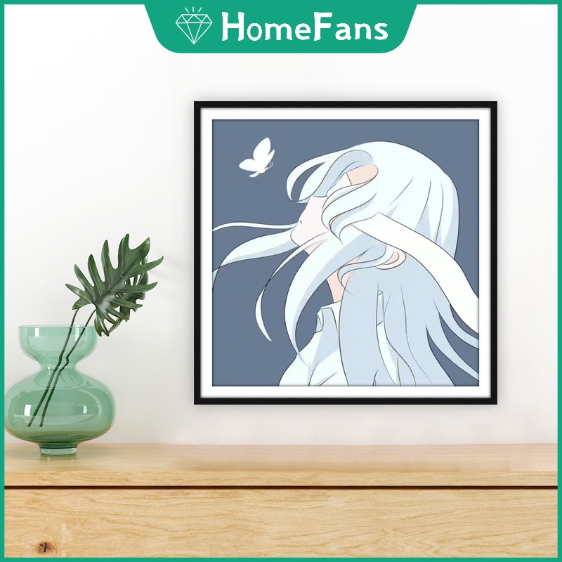 Bộ Tranh Đính Đá 5D Tự Làm 30x30cm / 40x40cm / 50x50cm Hình Bạn Trai / Bạn Gái