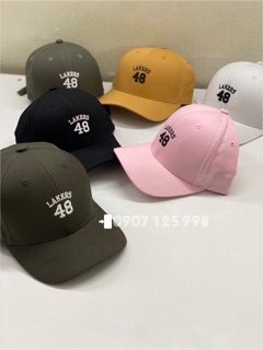 Nón kết thêu logo số