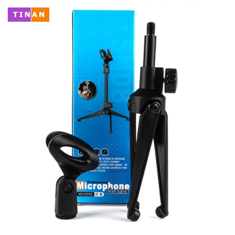 Chân Kẹp Micro Để Bàn, Microphone Stand, Dùng Livestram, Dạy Học