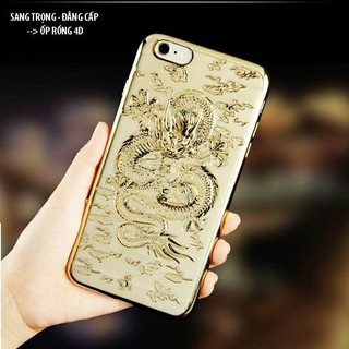 Ốp lưng rồng vàng 4D iphone 6 ,6 plus, 7,7plus