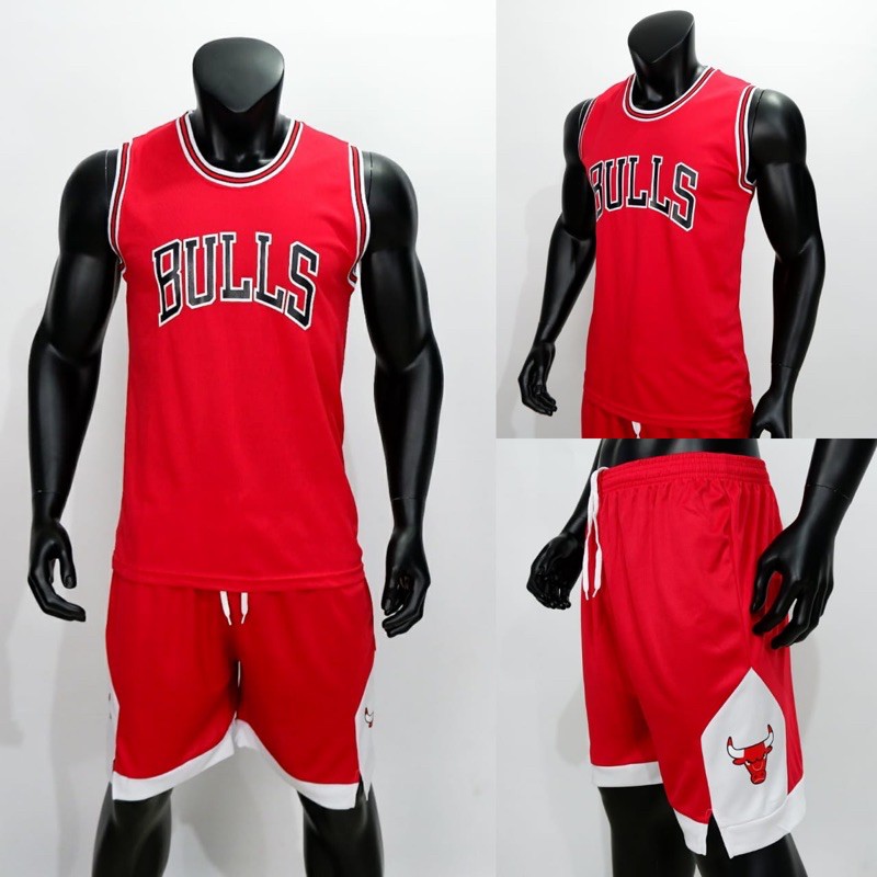 1 Bộ Quần Áo Bóng Rổ Nba Chicago Bulls Chất Lượng Cao