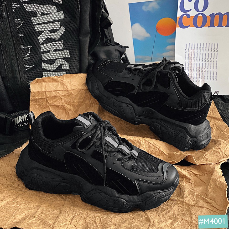 Giày Sneaker Chunky Nam MINSU Y500 M4001, Giày Thể Thao Bata Nam Hàn Quốc Phản Quang Cực Chất Khi Đi Chơi, Đi Học | BigBuy360 - bigbuy360.vn