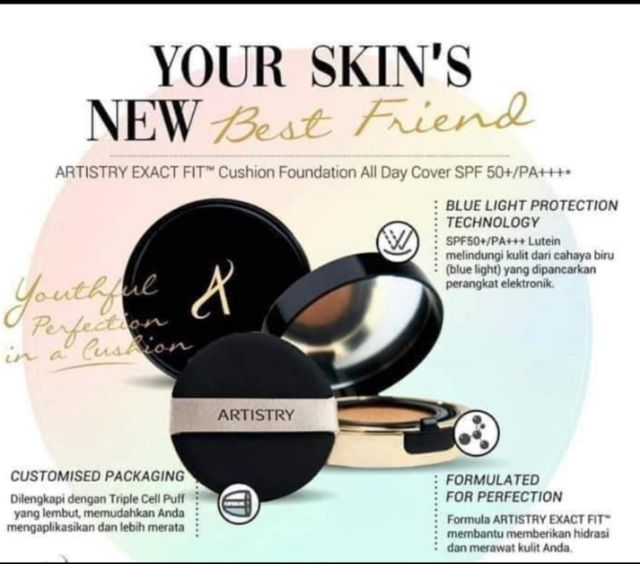Phấn nước  Cushion Foundation All Day Cover SPF50+/Pa+++ | BigBuy360 - bigbuy360.vn