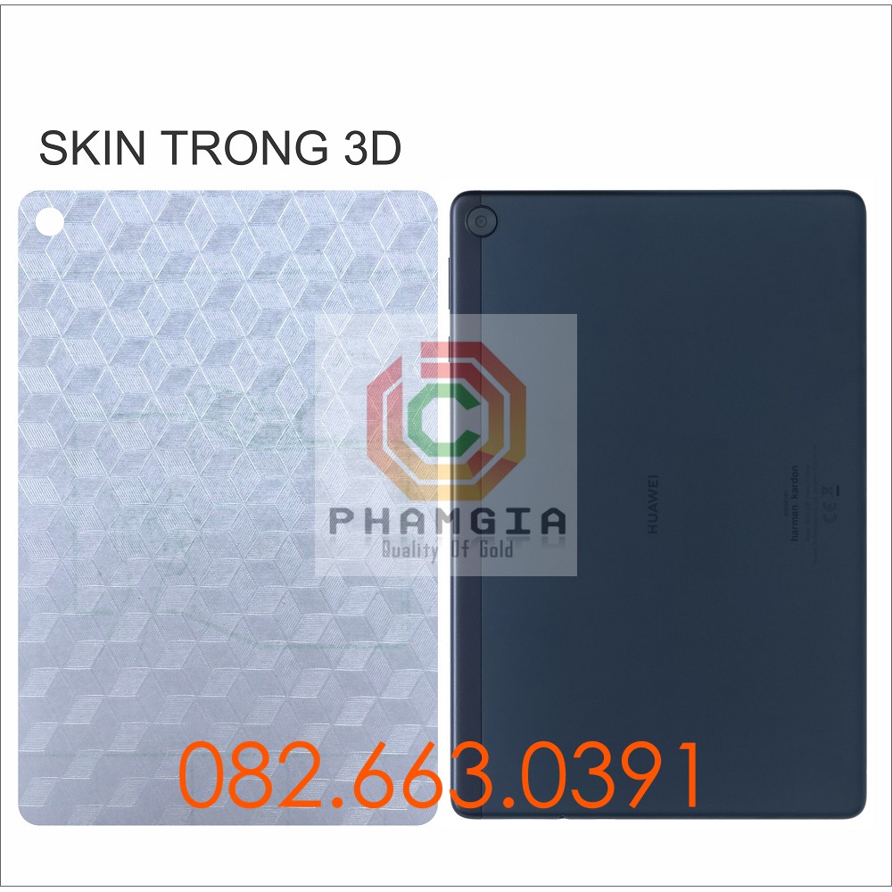 Miếng dán mặt lưng skin carbon Huawei Matepad T10s