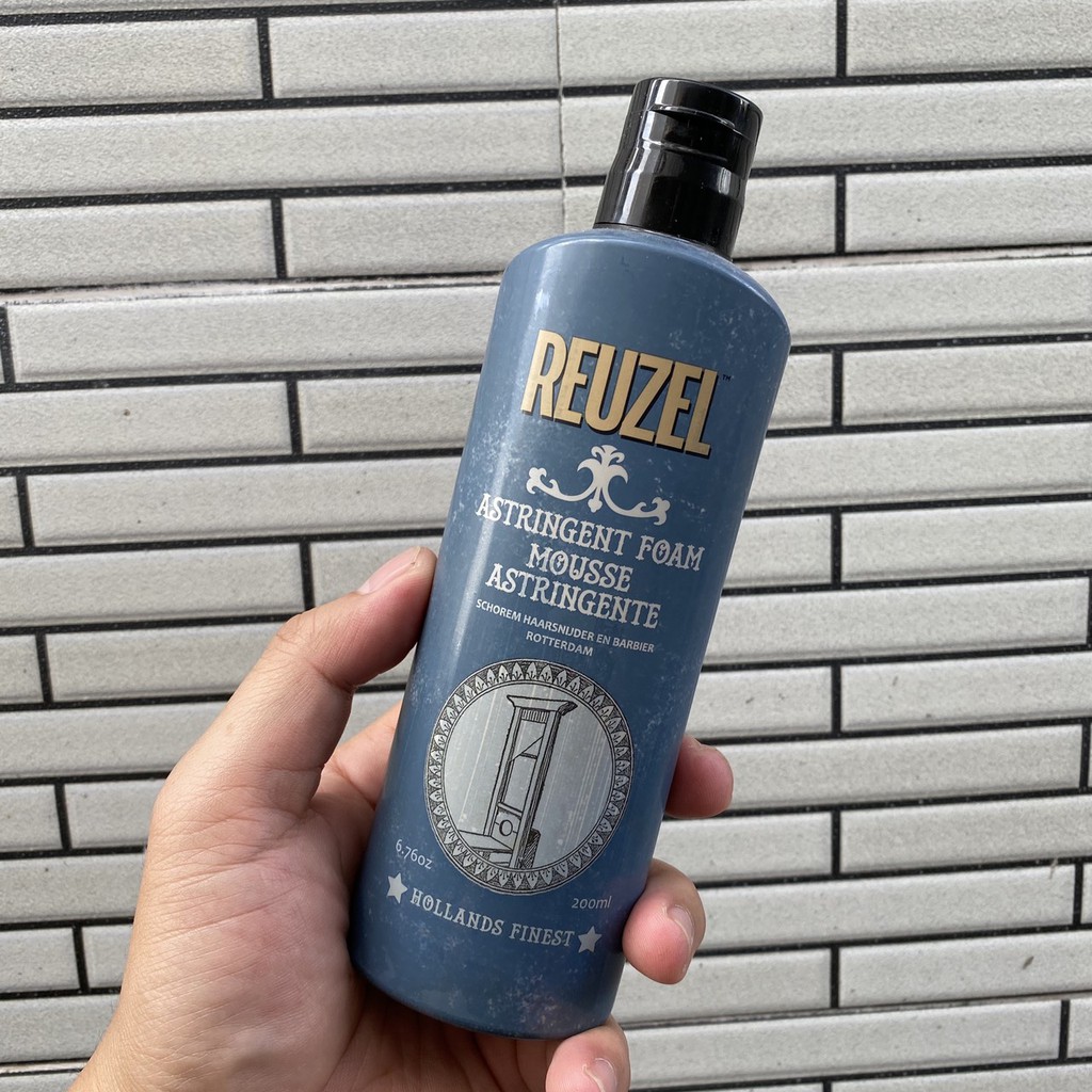 🥜Reuzel - USABọt dưỡng và làm dịu sau khi cạo râu Astringent Foam Reuzel 200ml