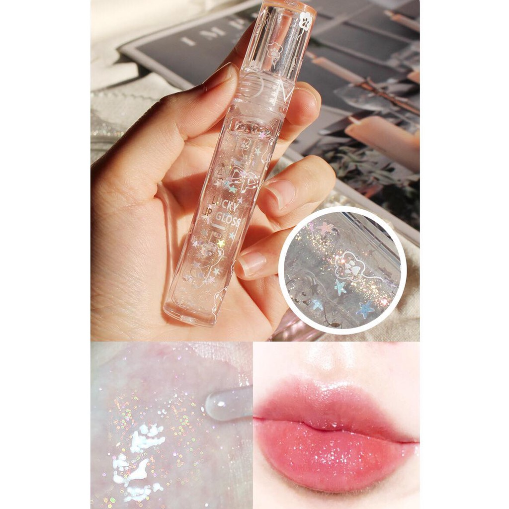 Son Bóng Nhũ Lip Gloss Omga Lung Linh Mềm Môi