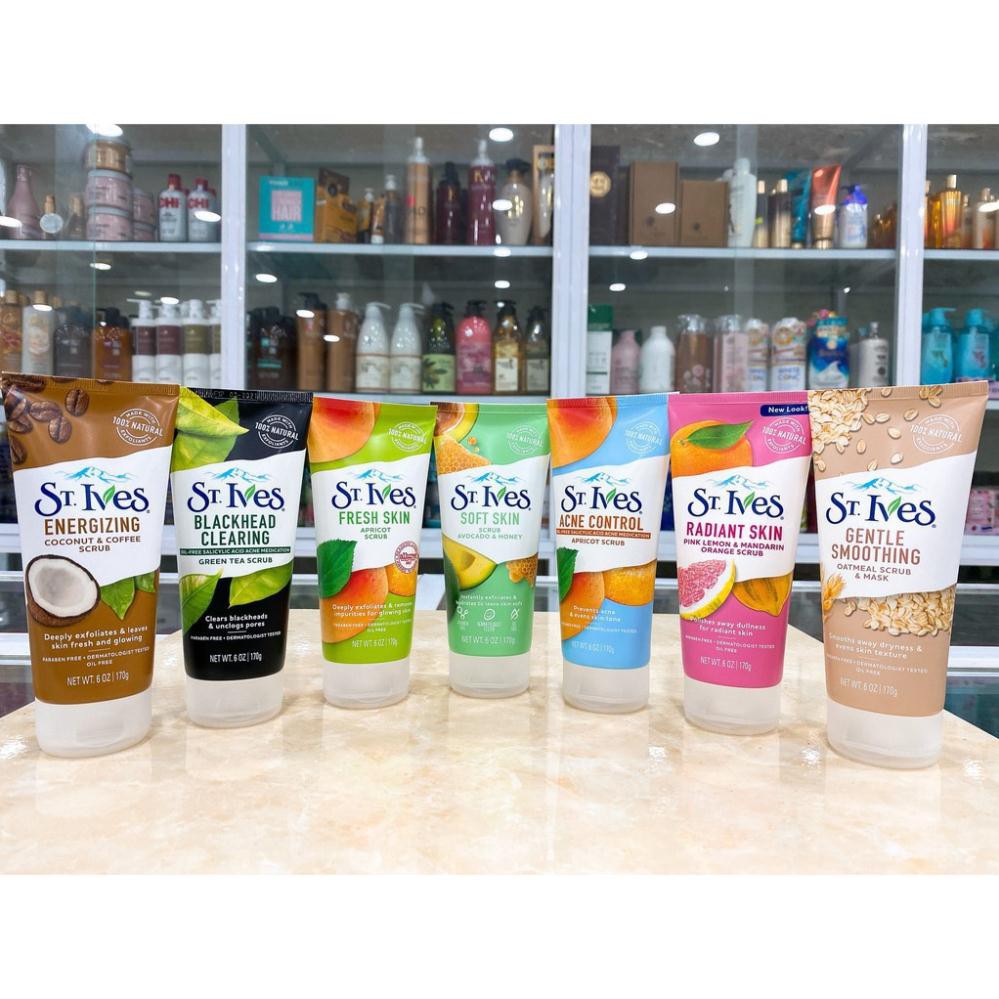 [SALE SẬP SÀN] [Amarican-170G]Sữa Rửa Mặt Tẩy Tế Bào Chết St.Ives - Sữa Rửa Mặt Ngăn Ngừa Mụn FREESHIP TOÀN QUỐC | BigBuy360 - bigbuy360.vn