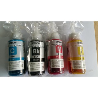 Mực in màu 𝑬𝒑𝒔𝒐𝒏T664 dùng cho máy in phun L310/L360 - hàng nhập khẩu - dung tích 70ml