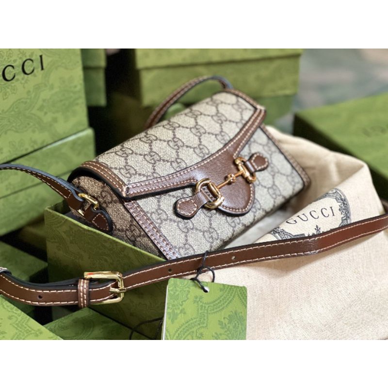 Túi đeo chéo G.C hàng super sz19x12cm bản đẹp dã man fullbox đầy đủ