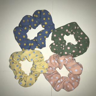 Dây cột tóc scrunchies nhỏ nhiều màu
