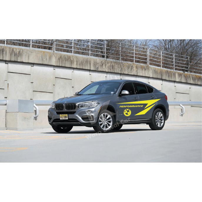 Tem xe BMV X6 phong cách thể thao-decal BMV X6-tem xe ô tô giá rẻ