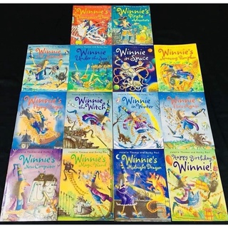 Nhập - Winnie the witch (khổ A4) - 14 cuốn