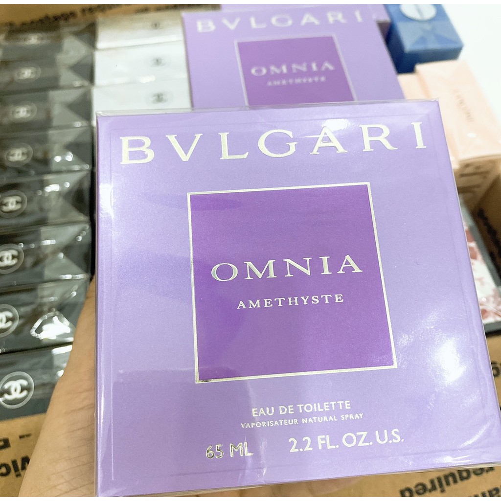 [CHÍNH HÃNG+BILL+VIDEO] 💧Nước Hoa Bvlgari Omnia Amethyste Quý Phái Và Tao Nhã, 65ml💧