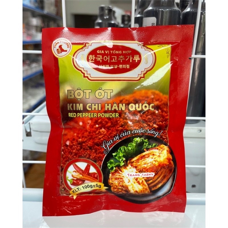 Bột ớt làm kim chi Hàn Quốc hiệu Tuấn Phương 100gr