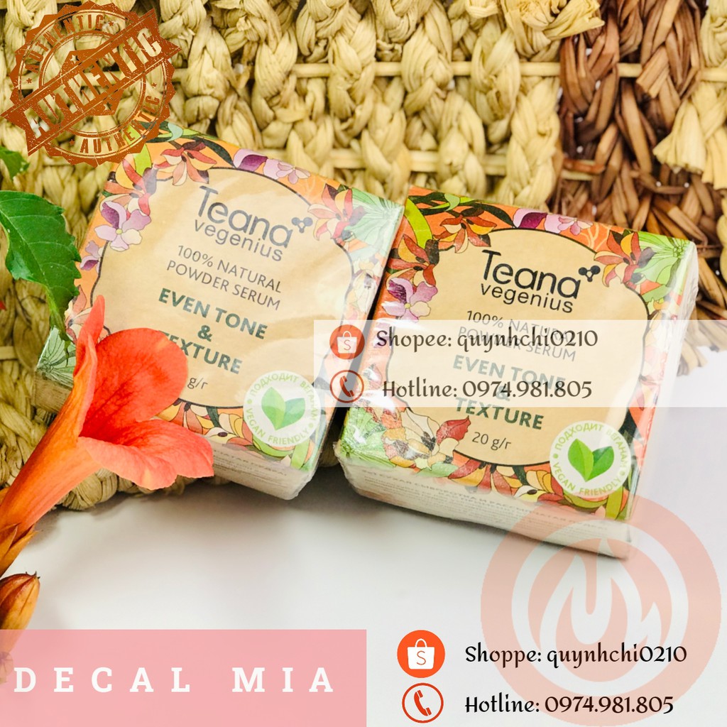 Phấn phủ kiêm dưỡng da Teana Powder Serum (Siêu xịn) | BigBuy360 - bigbuy360.vn