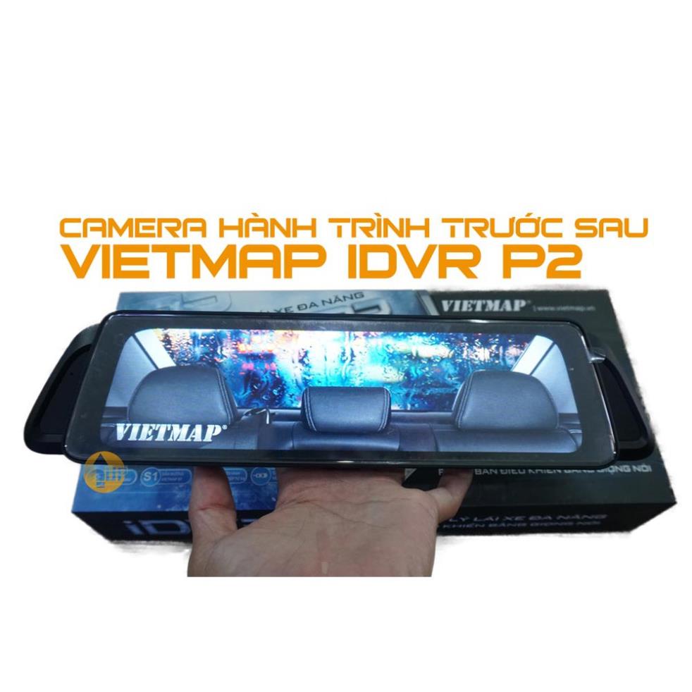 Camera hành trình Vietmap iDVR P2 màn hình gương 10 inch tràn viền cao cấp | BigBuy360 - bigbuy360.vn