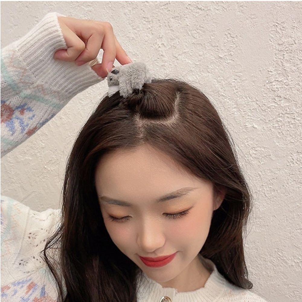 ME Kẹp Tóc Hình Gấu Koala Bằng Lông Nhung Dễ Thương Xinh Xắn