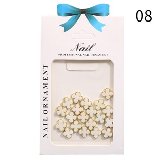Set charm cỏ 4 lá cao cấp đính móng