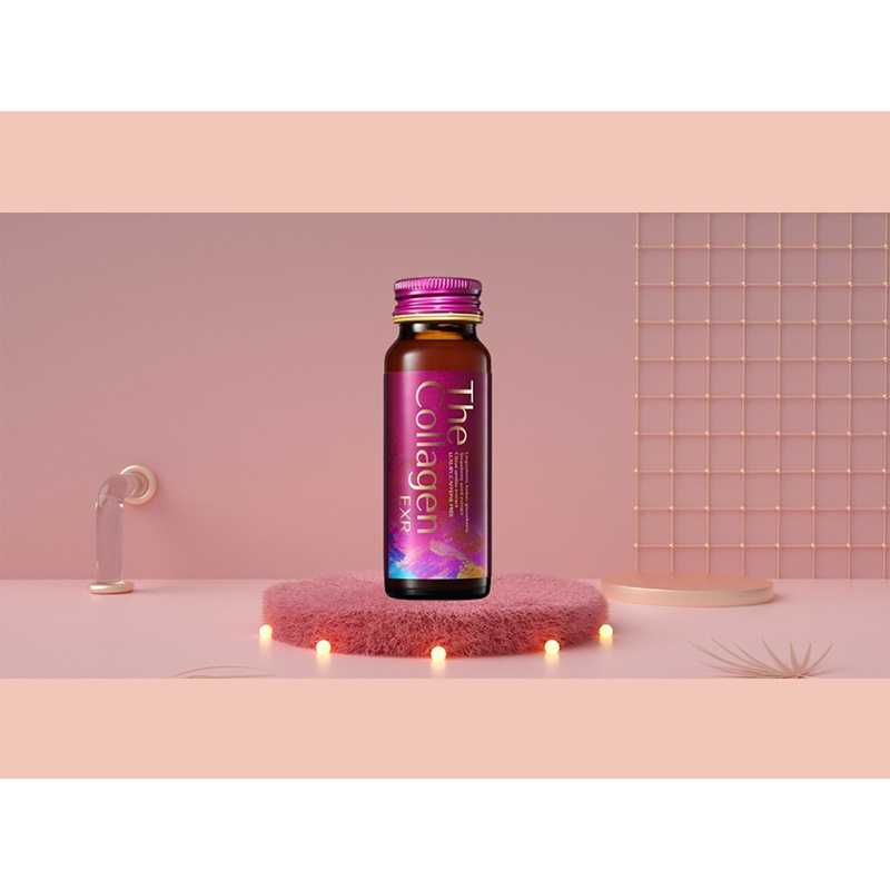 Nước Uống The Collagen EXR Shiseido (Hộp 10 chai x 50ml) trên 35 tuổi