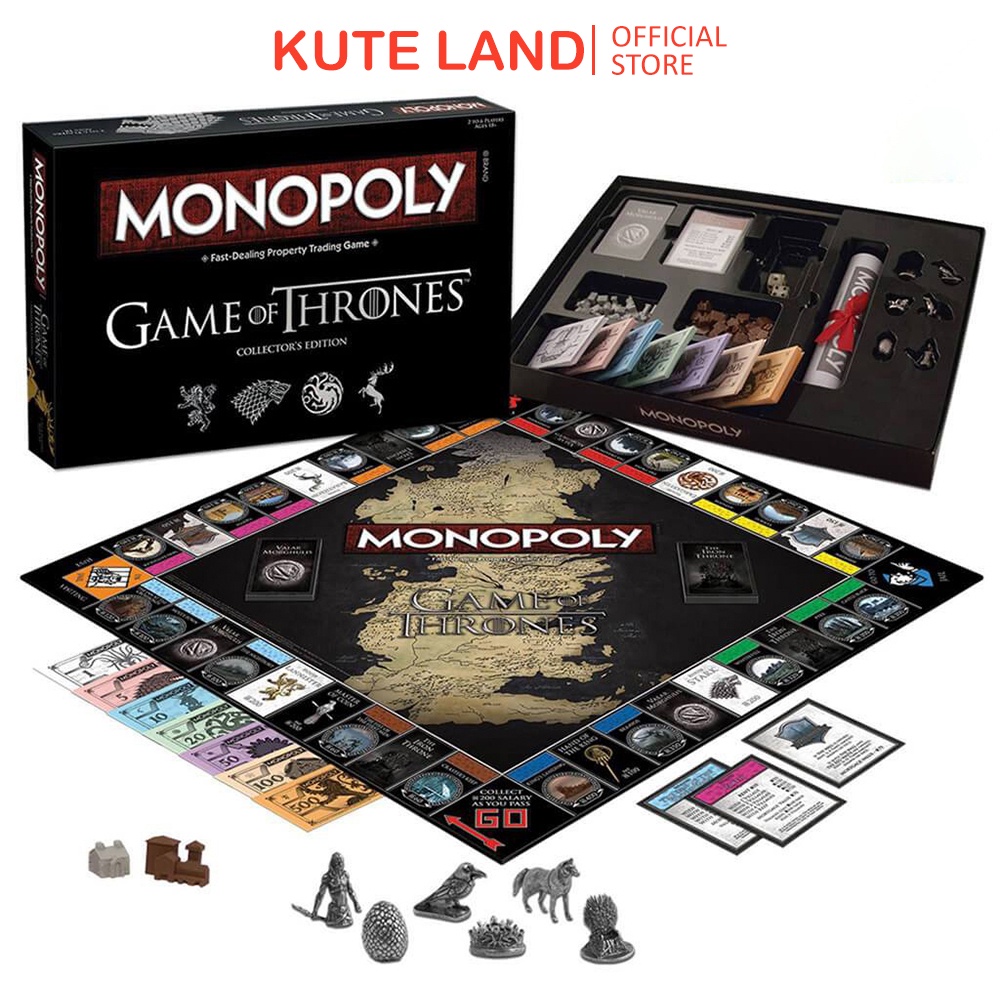 Bộ Cờ Tỷ Phú Monopoly Game of Thrones trò chơi vương quyền bản đặc biệt BG27-4