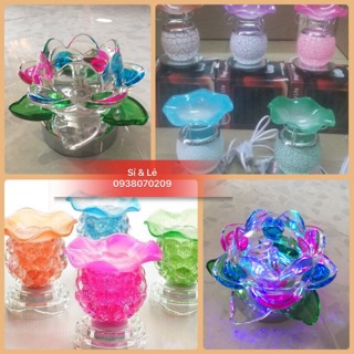 Đèn Xông Tinh Dầu Thuỷ Tinh - Tặng Tinh Dầu