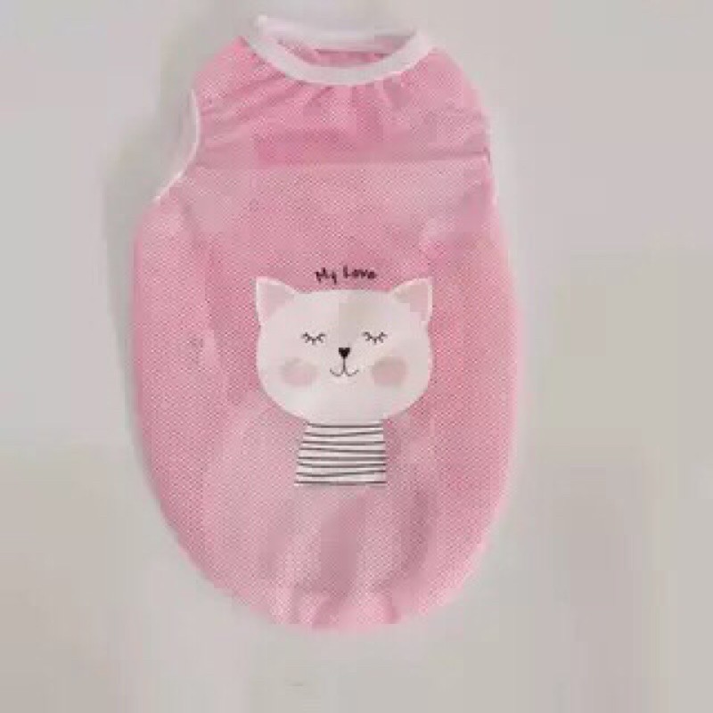 Áo lưới mùa hè dễ thương cho chó mèo, thú cưng