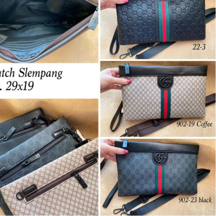 Ví Gucci Cầm Tay Chất Lượng Cao Thời Trang Cho Nam Nữ