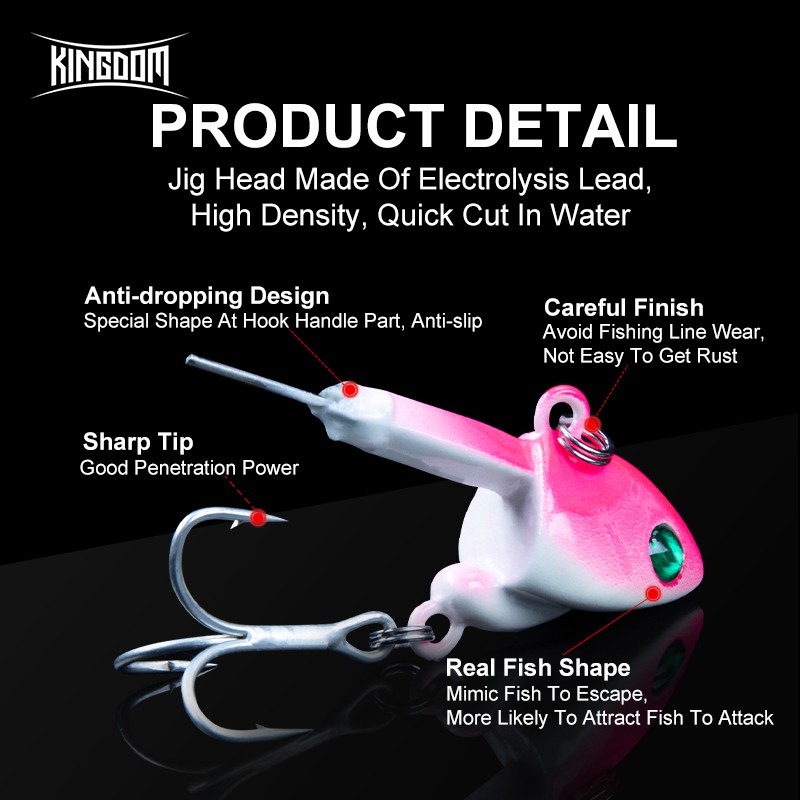 Mồi câu cá nhân tạo Kingdom mềm 7g 10.5g 28g 40g 50g 60g chất lượng cao