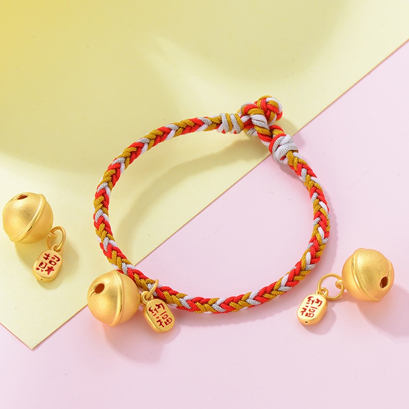 [Hàng Có Sẵn Giao Hàng Ngay Lập Phương] Vòng Tay Chuỗi Hạt Bạch Tuyết Thắt Nơ Màu Vàng Không Gây Dị Ứng Mới Cho Bạn Gái Vòng Đệm Tự Làm Trang Sức Chống Trượt Tiện Dụng