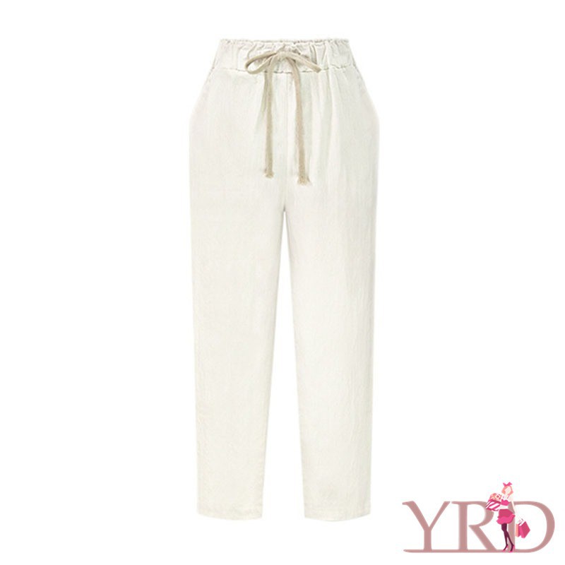 Quần suông lưng thun năng động thoải mái cho nữ | BigBuy360 - bigbuy360.vn