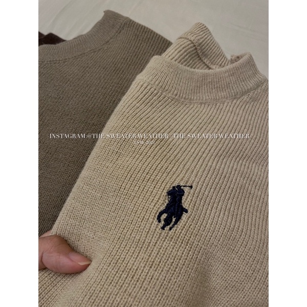 Áo len cổ tròn thêu ngựa | BigBuy360 - bigbuy360.vn