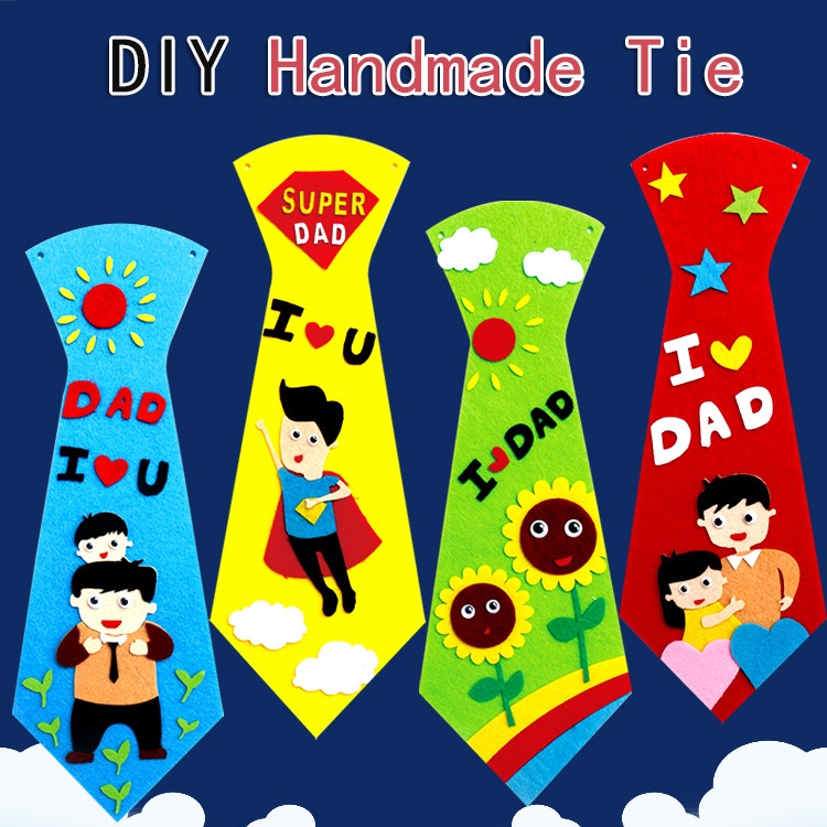 Bộ Đồ Chơi Thủ Công Kèm Cà Vạt Dành Cho Trẻ Em DIY