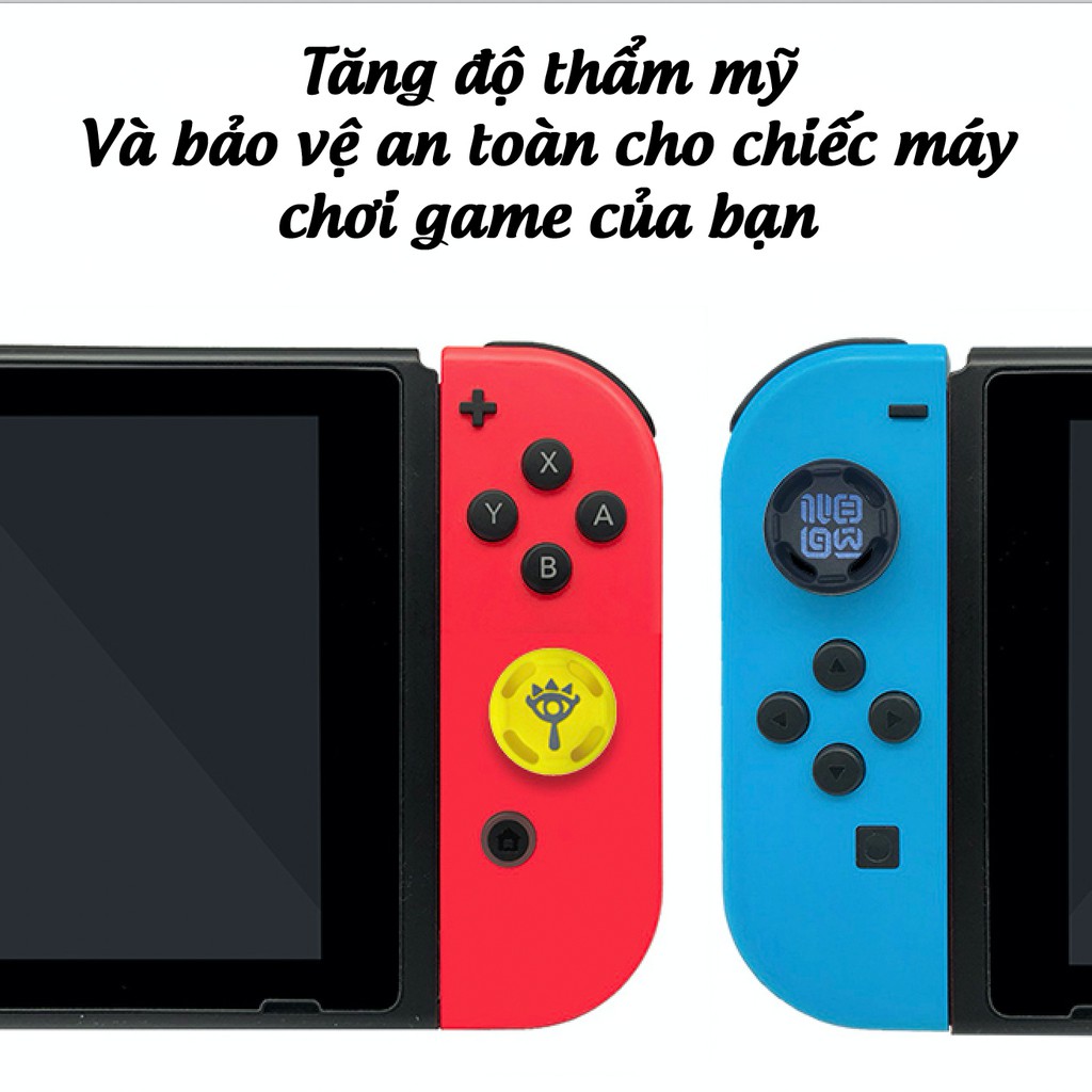 Núm bọc analog Joycon cho Nintendo Switch, Nintendo Switch Lite set 4 núm chính hãng Hori