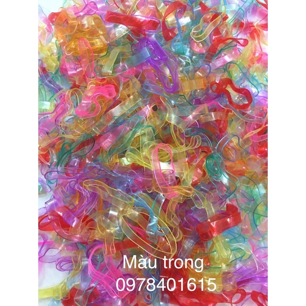 Sỉ thun cột tóc 5 kg chọn màu