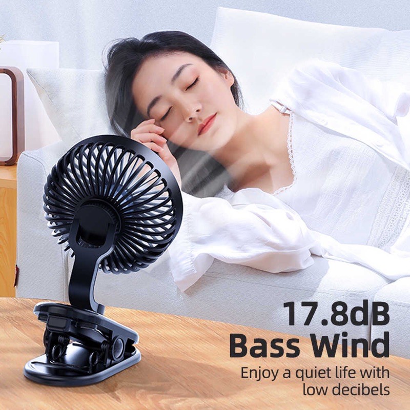 Quạt Sạc Kẹp Joyroom 3500mAh 2000mAh Quạt Sạc Mini Joyroom Có Thể Treo JR - CY 288 | BigBuy360 - bigbuy360.vn