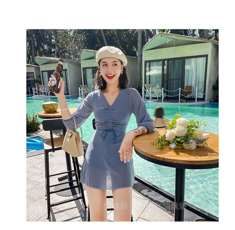 Đồ Bơi Một Mảnh Dài Tay Chống Nắng Thời Trang Cho Nữ 2021 | BigBuy360 - bigbuy360.vn