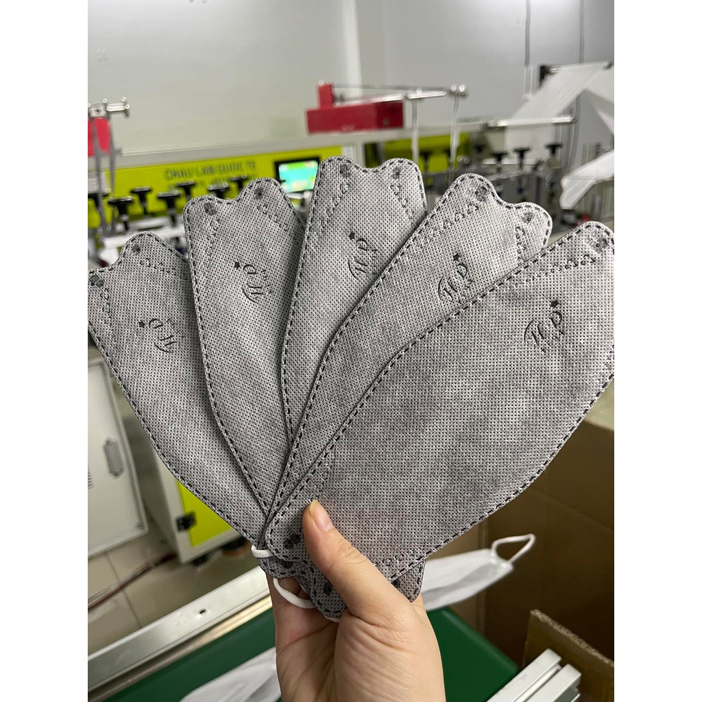 Thùng Khẩu Trang Kf94 HOÀNG DŨNG Màu Xám 300 Cái