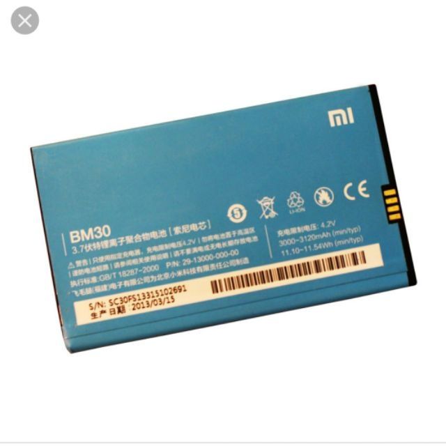 Pin xịn xiaomi mi 2s BM30 mới 100%