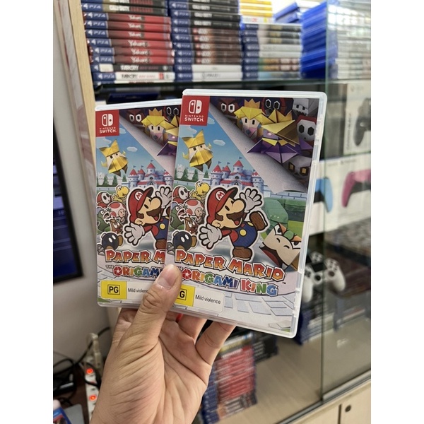 Băng chơi game Nintendo Switch: Paper Mario: The Origami King