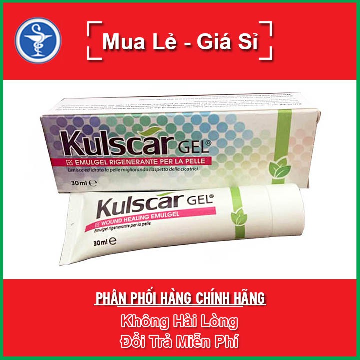 Kulscar Gel - Hỗ Trợ Điều Trị Vết Thương Hở, Hạn Chế Hình Thành Sẹo Tuýp 30ml - yespharmacy